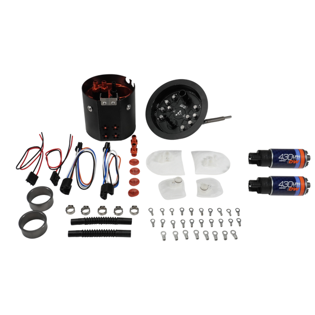 DeatschWerks DeatschWerks 06-13 BMW E9X/E8X X2 Dual Pump Module w/ Dual DW430 Fuel Pumps Fuel Pumps aftermarket performance part