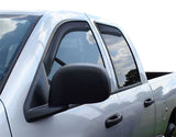 AVS 06-08 Dodge RAM 1500 Mega Cab Ventvisor In-Channel Front & Rear Window Deflectors 4pc - Smoke AVS Wind Deflectors  AXOPROS