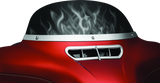 Kuryakyn Smooth Windshield Trim 14-Up Touring Chrome Kuryakyn Exterior Trim  AXOPROS