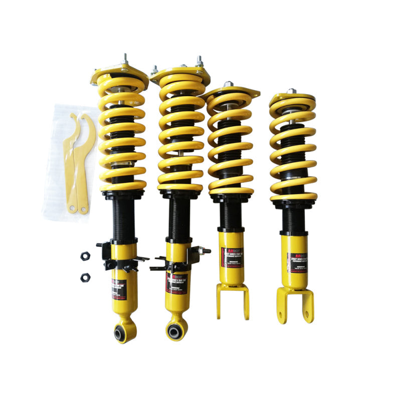 BLOX Racing 2009+ Nissan G37/370Z - Non-Adjustable Damping Street Series II Coilovers RWD BLOX Racing Coilovers  AXOPROS