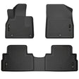 Husky Liners 2020 Kia Telluride Weatherbeater Black Front & 2nd Seat Floor Liners Husky Liners Floor Mats - Rubber  AXOPROS
