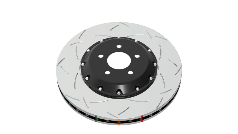 DBA 09-14 Cadillac CTS-V / 12-14 Chevy Camaro ZL1 - T3 5000 Series Slotted Left Front Rotor DBA Brake Rotors - 2 Piece  AXOPROS