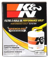 K&N 3.74inch / 2.98 OD Performance Gold Oil Filter K&N Engineering Oil Filters  AXOPROS