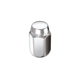 McGard Hex Lug Nut (Cone Seat) M12X1.5 / 13/16 Hex / 1.5in. Length (4-Pack) - Chrome McGard Lug Nuts  AXOPROS