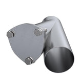 QTP 3in Weld-On QTEC Exhaust Cutout Y-Pipe QTP Y Pipes  AXOPROS