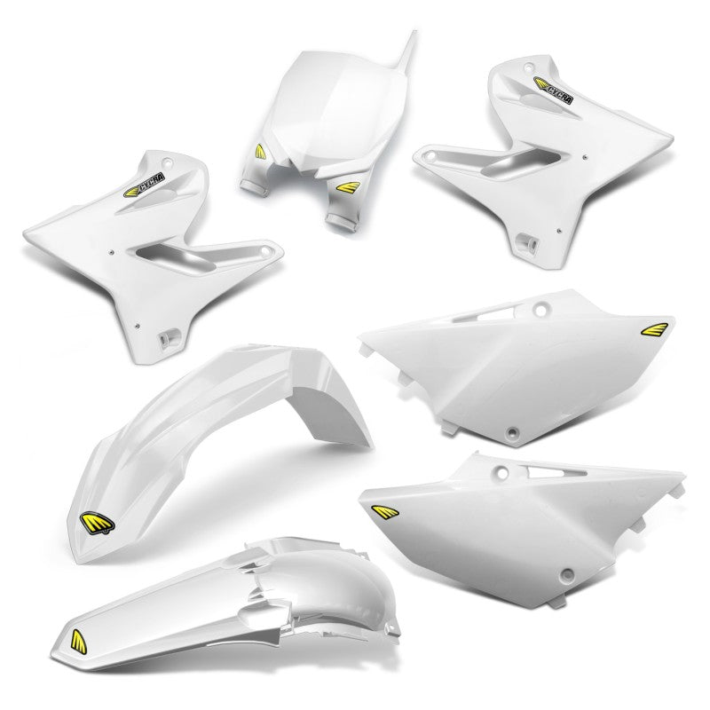 Cycra 15-21 Yamaha YZ125 Powerflow Body Kit - White Cycra Plastics  AXOPROS