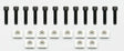 Wilwood Rotor Bolt Kit - Dynamic Front 12 Bolt with T-Nuts Wilwood Brake Hardware  AXOPROS