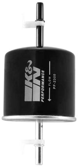 K&N Cellulose Media Fuel Filter 3in OD x 6.938in L K&N Engineering Fuel Filters  AXOPROS