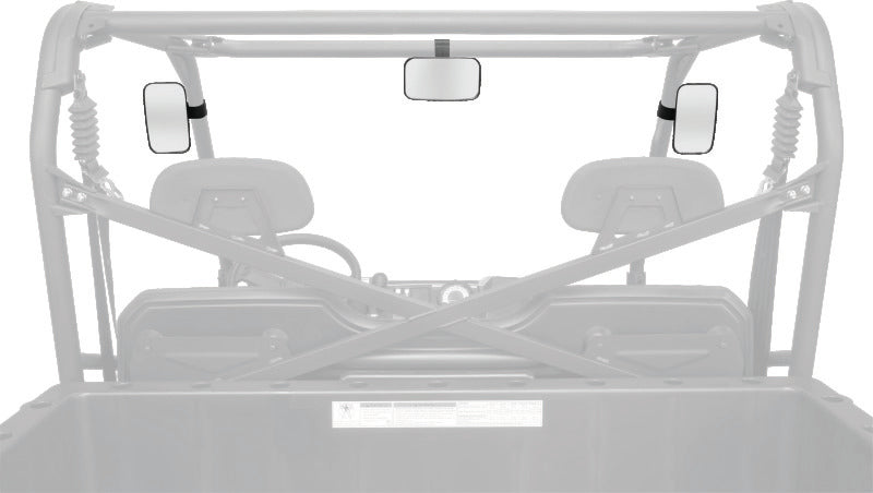 QuadBoss Rear View Mirror UTV 1.75in QuadBoss Side Mirrors  AXOPROS