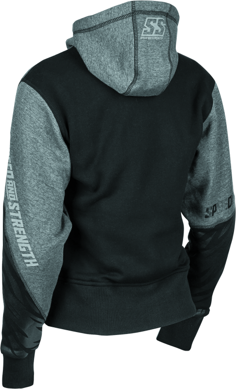 Speed and Strength Cat Outa Hell Hoody Grey/Black Womens - XS Speed and Strength Sweatshirts  AXOPROS