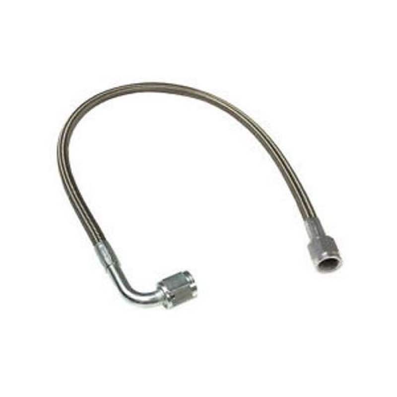 Fragola -4AN PFTE Hose Assembly Straight x 90 Degree 30in Fragola Brake Line Kits  AXOPROS