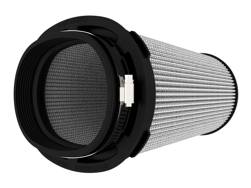 aFe Magnum FLOW Pro DRY S Air Filter 6.75x4.75 Flange 8.25x6.25 Base (Mt2) 7.25x5 Top 8.5 Height aFe Air Filters - Universal Fit  AXOPROS