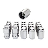 McGard 5 Lug Hex Install Kit (Clamshell) w/Locks (Cone Seat Nut) M12X1.5 / 13/16 Hex - Chrome McGard Lug Nuts  AXOPROS