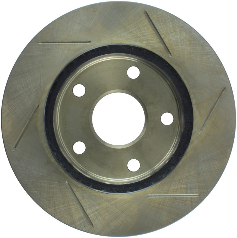 StopTech Power Slot 1/90-95 Toyota MR2 Front Right SportStop Slotted Rotor Stoptech Brake Rotors - Slotted  AXOPROS