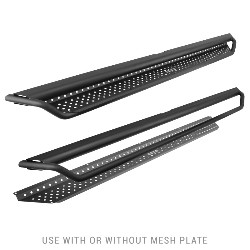 Go Rhino Dominator Extreme D1 Side Steps - Tex Blk - 87in Go Rhino Side Steps  AXOPROS