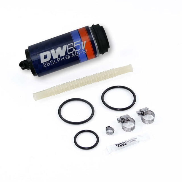 DeatschWerks DW65v Series 265 LPH Compact In-Tank Fuel Pump w/ VW/Audi 1.8T / 3.2 VR6 AWD Set Up Kit DeatschWerks Fuel Pumps  AXOPROS