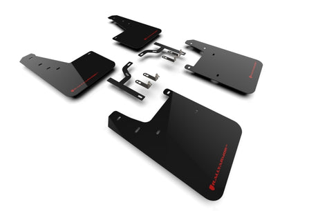 Rally Armor 23-25 Toyota Sequoia Black UR Mud Flap w/ Red Logo Rally Armor Mud Flaps  AXOPROS