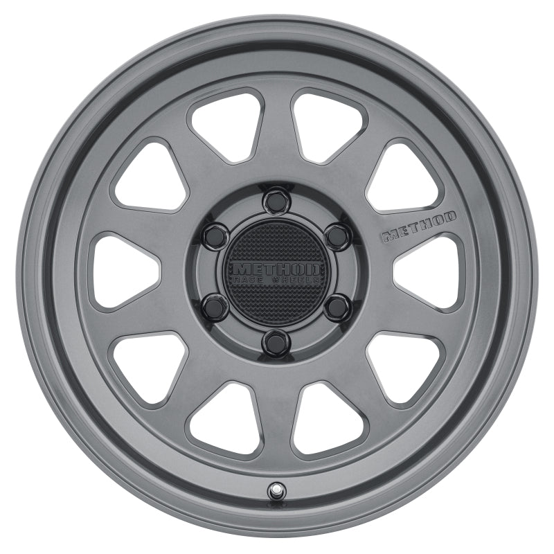 Method MR316 17x8.5 0mm Offset 6x5.5 106.25mm CB Gloss Titanium Wheel Method Wheels Wheels - Cast  AXOPROS