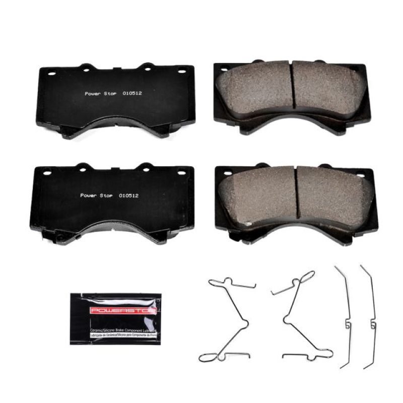 Power Stop 08-11 Lexus LX570 Front Z23 Evolution Sport Brake Pads w/Hardware PowerStop Brake Pads - Performance  AXOPROS