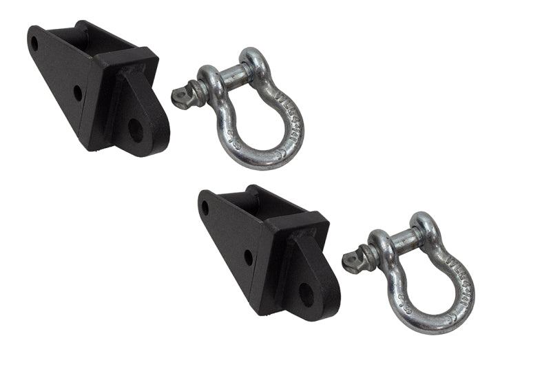 Fishbone Offroad 07-18 JK Wrangler Rubicon and Unlimited Jeep JK Rear D-Ring Frame Mounts Fishbone Offroad Bumper Accessories  AXOPROS