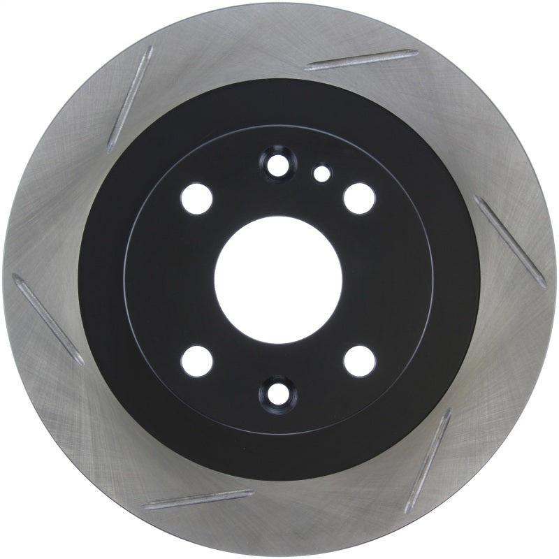 StopTech Power Slot 94-97/99-05 Mazda Miata (01-05 Normal Suspension Only) SportStop Slotted Rear R Stoptech Brake Rotors - Slotted  AXOPROS
