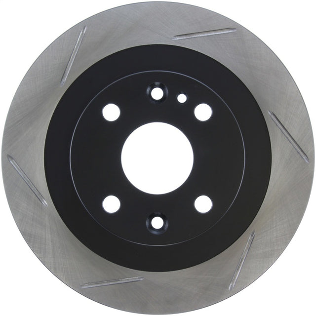 StopTech Power Slot 94-97/99-05 Mazda Miata (01-05 Normal Suspension Only) SportStop Slotted Rear R Stoptech Brake Rotors - Slotted  AXOPROS