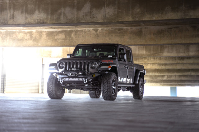 DV8 Offroad 07-18 Jeep Wrangler JK / 18-23 Wrangler JL / 20-23 Gladiator JT MTO Series Front Bumper DV8 Offroad Bumpers - Steel  AXOPROS