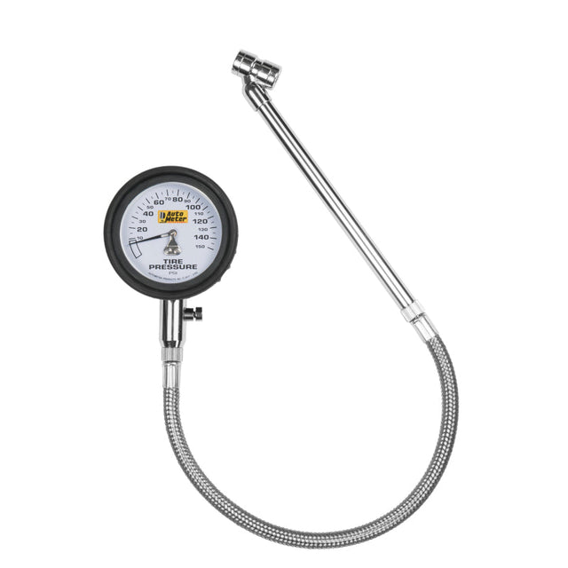 Autometer 150 PSI Analog Tire Pressure Gauge AutoMeter Gauges  AXOPROS