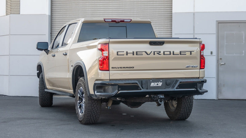 Borla 22-23 Chevrolet Silverado 1500 ZR2 & AT4X 6.2L CC SB 147.5in WB S-Type Cat-Back Borla Catback  AXOPROS