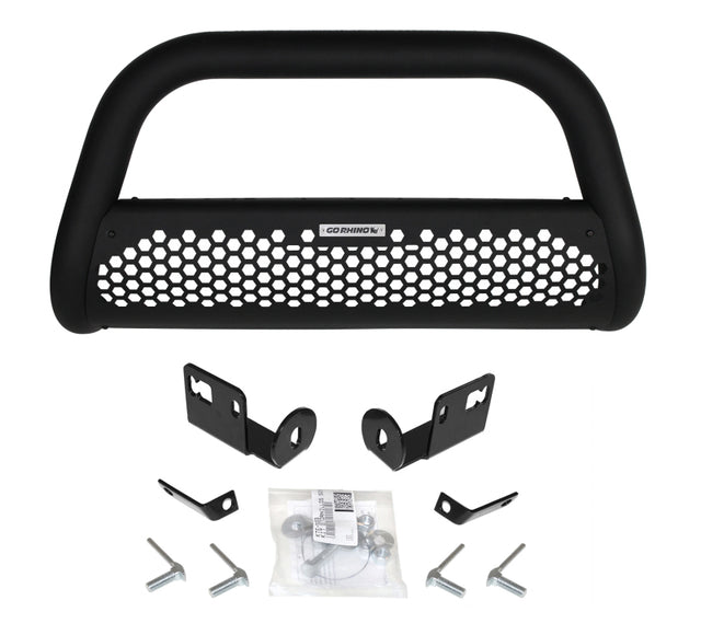 Go Rhino 07-13 Chevy Avalanche RHINO! Charger 2 RC2 Complete Kit w/Front Guard + Brkts Go Rhino Bull Bars  AXOPROS