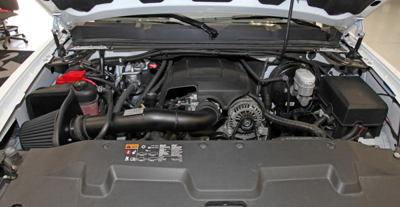K&N 09-13 Chevy Silverado 1500/Avalanche/Suburban / 09-13 GMC Yukon Black Perf Intake Kit K&N Engineering Cold Air Intakes  AXOPROS