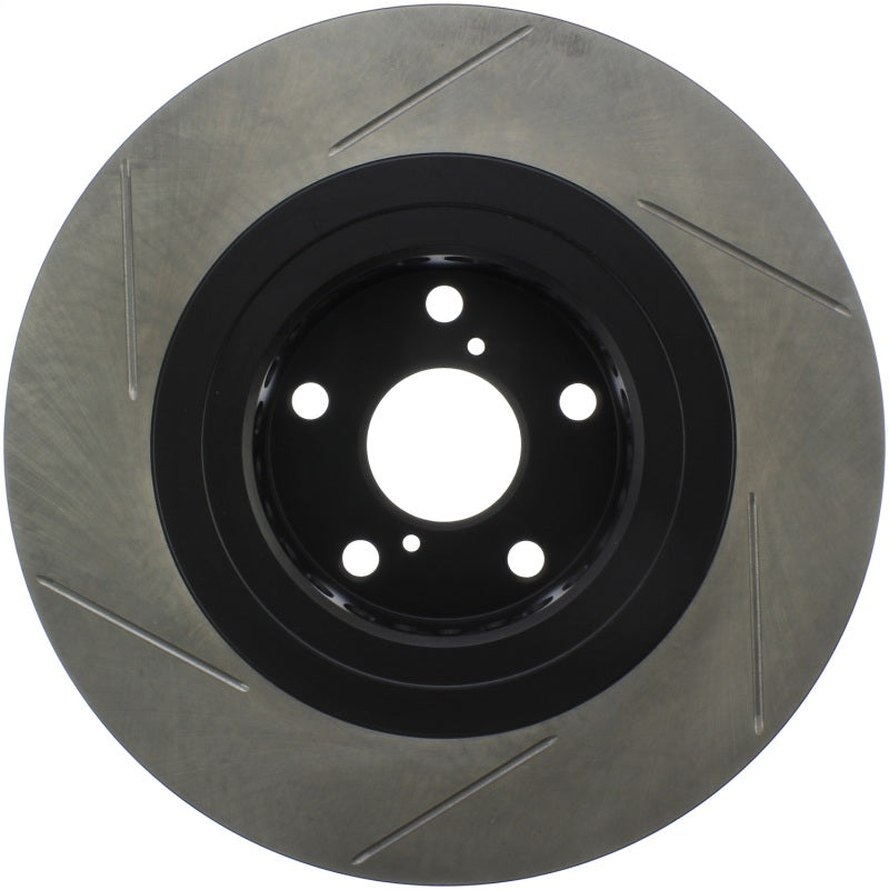 StopTech Power Slot 06 Lexus GS430 / 07-08 Lexus GS350/GS450H / 06-10 IS350 Slotted Left Front Roto Stoptech Brake Rotors - Slotted  AXOPROS