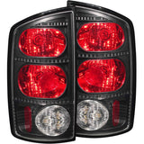 ANZO 2002-2005 Dodge Ram 1500 Taillights Dark Smoke ANZO Tail Lights  AXOPROS