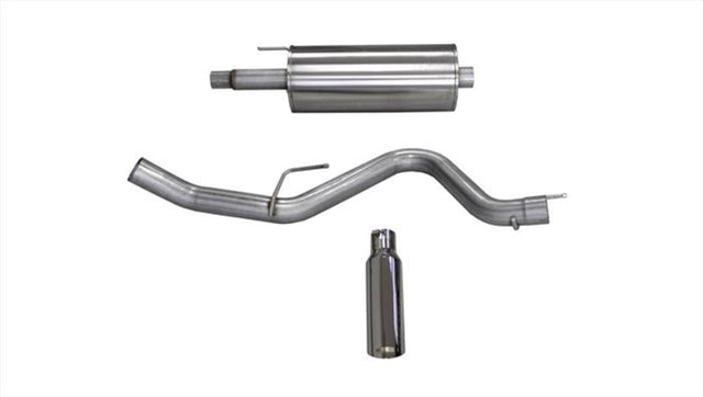 Corsa 2015-2020 Ford F-150 5.0L V8 Cat-Back Single Side Exit w/ 4.0in Polished Tip CORSA Performance Catback  AXOPROS