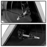 Xtune Ford Ranger 93-97 Crystal Headlights w/ Corner Lights 4pcs Sets Black HD-JH-FR93-SET-BK SPYDER Headlights  AXOPROS