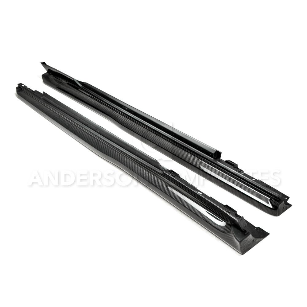 Anderson Composites AC-SS14CHCAM-Z28 Type-Z28 Carbon Fiber Side Skirts For 2014-2015 Chevrolet Camaro Anderson Composites Side Skirt  AXOPROS