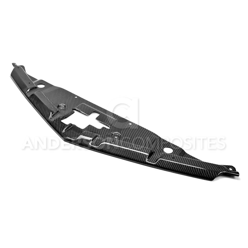 Anderson Composites AC-CP1011CHCAM Carbon Fiber Radiator Cover For 2012-2015 Chevrolet Camaro ZL1 Z28 SS Anderson Composites Radiator Shield  AXOPROS