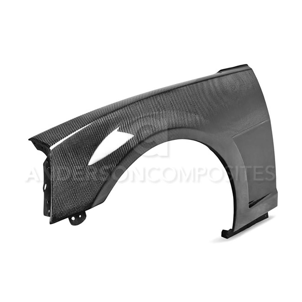 Anderson Composites AC-FF1011CHCAM-SS Type-SS Carbon Fiber Fenders For 2010-2015 Chevrolet Camaro - Vented (10mm Wider) Anderson Composites Fender  AXOPROS
