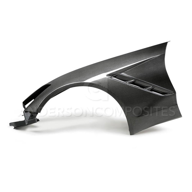 Anderson Composites AC-FF14CHC7-OE Carbon Fiber Fenders For 2014-2019 Chevrolet Corvette C7 Stingray Anderson Composites Fender  AXOPROS