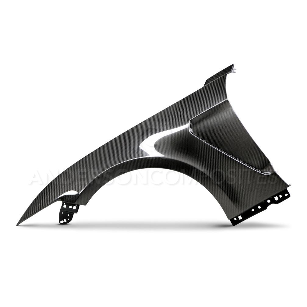 Anderson Composites AC-FF15FDMU-GR Type-GR (GT350 Style) Carbon Fiber Fenders For 2015-2017 Ford Mustang (pair) Anderson Composites Fender  AXOPROS