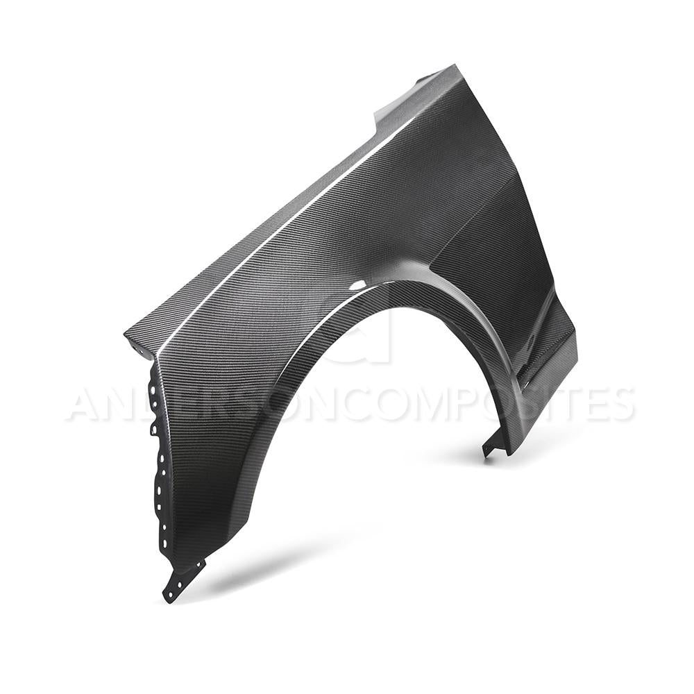 Anderson Composites AC-FF16CHCAM-SS Type-SS Carbon Fiber Fenders For 2016-2021 Chevrolet Camaro - Vented (040 Inches Wider) Anderson Composites Fender  AXOPROS