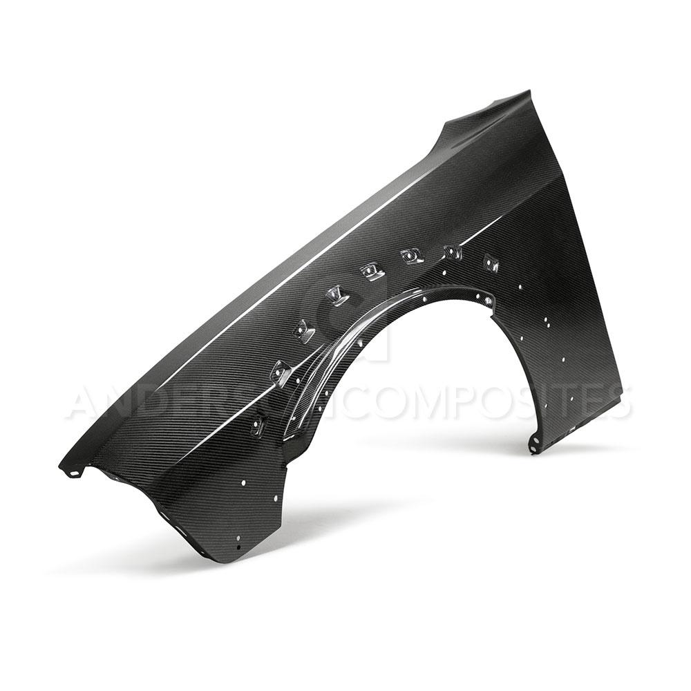 Anderson Composites AC-FF18DGCHHC Carbon Fiber Front Fenders For 2018-2020 Dodge Challenger Widebody Anderson Composites Fender  AXOPROS