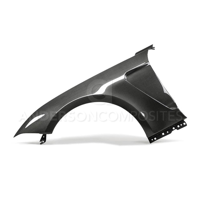 Anderson Composites AC-FF18FDMU-GR Type-GR (GT350 Style) Carbon Fiber Fenders For 2018-2020 Ford Mustang Anderson Composites Fender  AXOPROS
