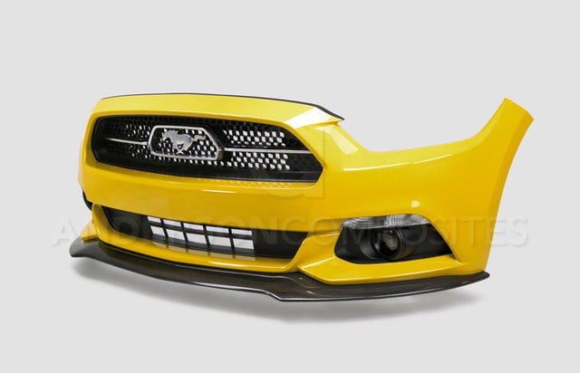 Anderson Composites AC-FL15FDMU-AC Type-AC Carbon Fiber Front Chin Splitter For 2015-2017 Ford Mustang Anderson Composites Aero Splitter  AXOPROS