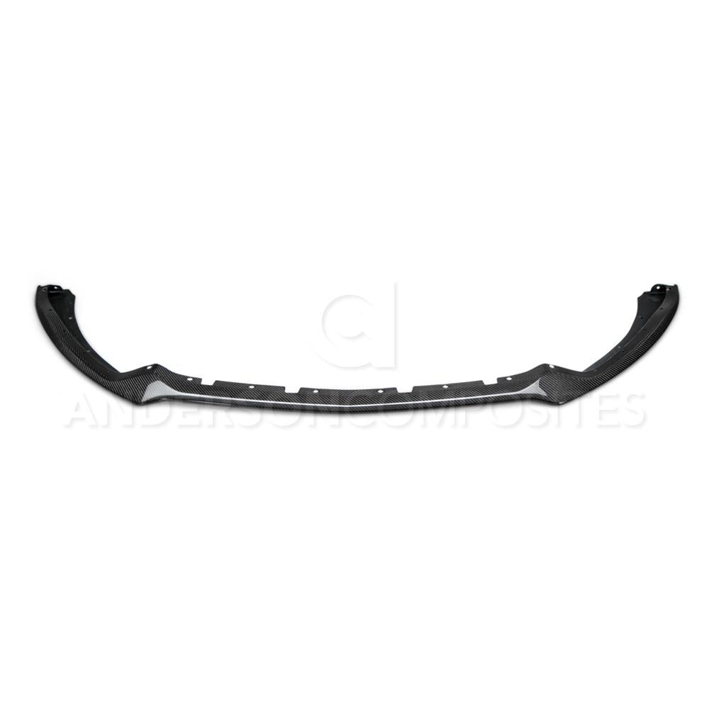 Anderson Composites AC-FL15FDMU-AO Type-OE Carbon Fiber Front Chin Splitter For 2015-2017 Ford Mustang Anderson Composites Aero Splitter  AXOPROS