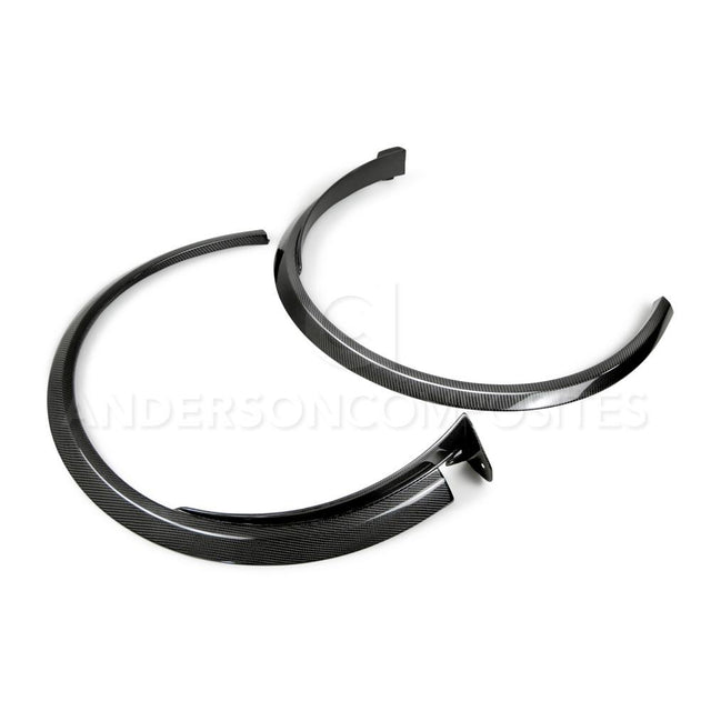 Anderson Composites AC-FLR14CHCAM-F Type-Z28 Carbon Fiber Front Fender Flares For 2014-2015 Chevrolet Camaro Anderson Composites Fender Flare  AXOPROS