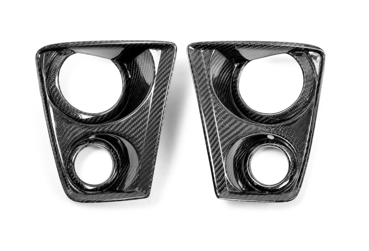 Anderson Composites AC-FLS14CHCAM Type-ZL Carbon Fiber Fog Light Bezels For 2012-2015 Chevrolet Camaro ZL1 Anderson Composites Fog Light Bezel  AXOPROS