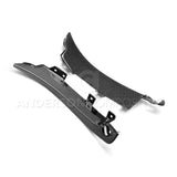 Anderson Composites AC-FSG15MU350 Carbon Fiber Rear Splash Guards For 2015-2020 Ford Mustang Shelby GT350 Anderson Composites Quarter Panel Splash Shield  AXOPROS