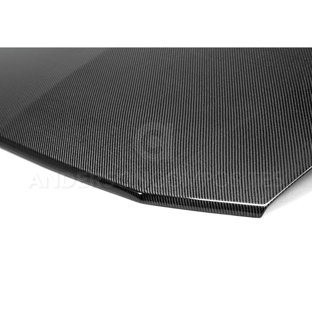 Anderson Composites AC-HD0506FDMU-OE Type-OE Carbon Fiber Hood For 2005-2009 Ford Mustang Anderson Composites Hood  AXOPROS