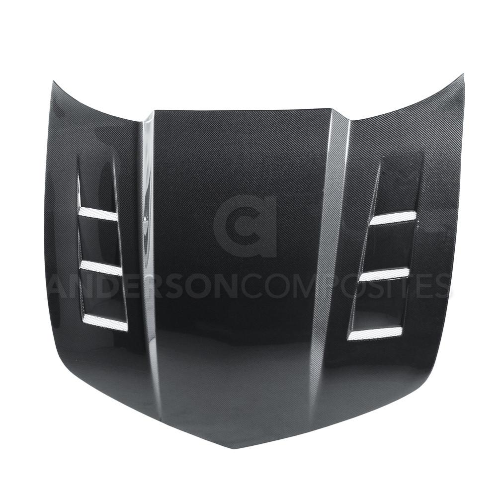 Anderson Composites AC-HD1011CHCAM-TS Type-TS Carbon Fiber Hood For 2010-2015 Chevrolet Camaro Anderson Composites Hood  AXOPROS